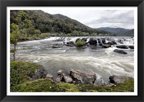 Framed Sandstone Falls II Print