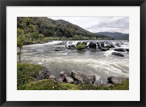 Framed Sandstone Falls II Print