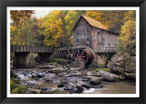 Framed Mill &amp; Creek I Print