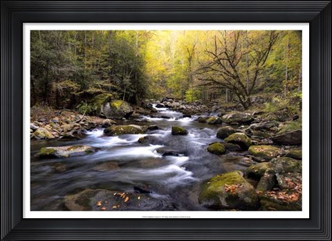 Framed Nightfall on Tremont I Print