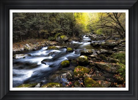 Framed Nightfall Closes In Print