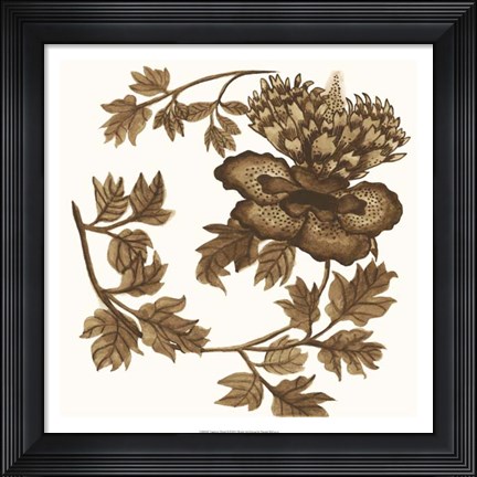 Framed Tapestry Floral II Print