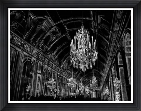 Framed Ballroom Sketch Print