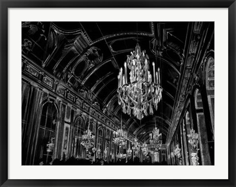 Framed Ballroom Sketch Print