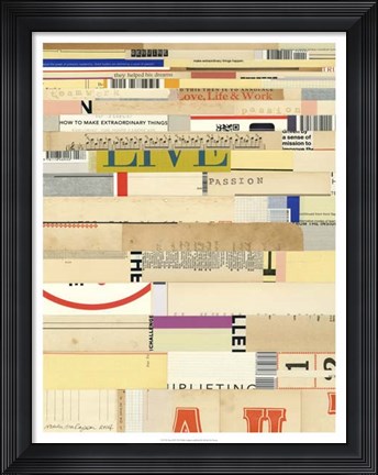 Framed True II Print