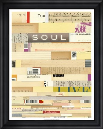 Framed True III Print