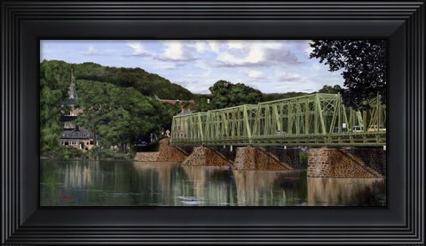 Framed Bridge 2 Print