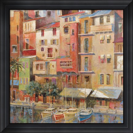 Framed Painted Palermo Print