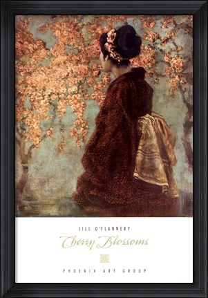 Framed Cherry Blossoms Print