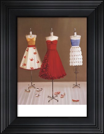 Framed Dressmaking Print