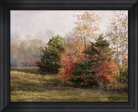 Framed Autumn Morning Print