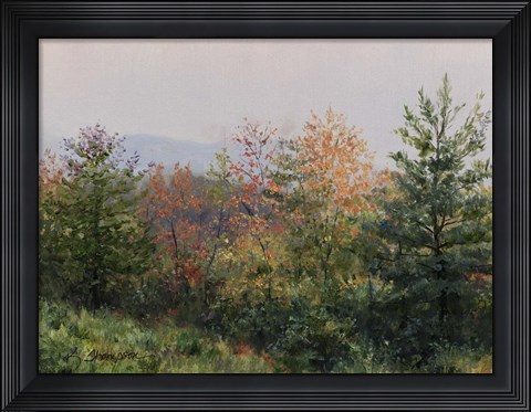 Framed Autumn Morning Print