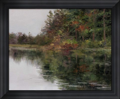 Framed Autumn Reflections Print