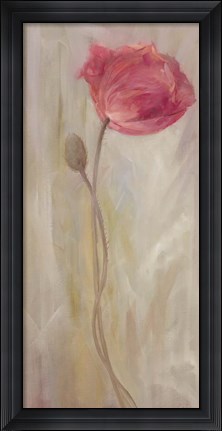 Framed Poppies II Print