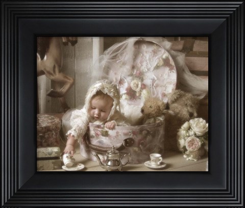 Framed Victorian Baby Print