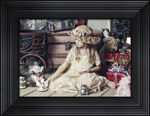 Framed Sharing Tea Print
