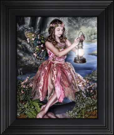 Framed Dusk Fairy Print