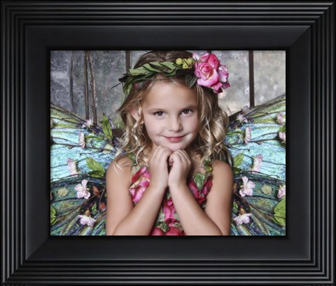 Framed Beautiful Fairy Print