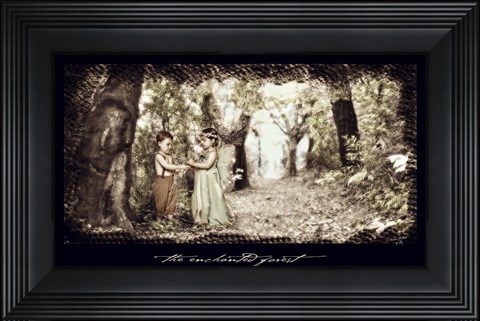Framed Enchanted Forest Print