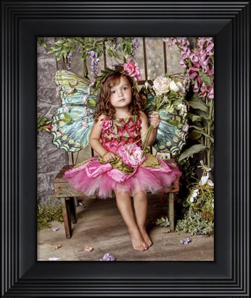 Framed Beautiful Fairy 2 Print
