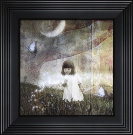 Framed Blowing Magic Print