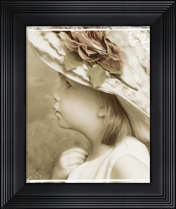 Framed Victorian Child Print
