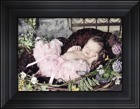Framed Sleeping Beauty Print