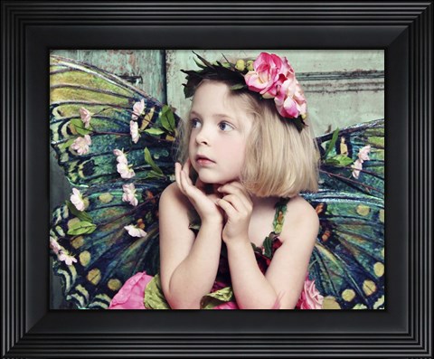 Framed Beautiful Fairy 3 Print