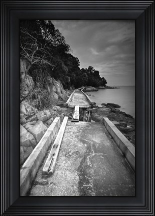 Framed Fragmented Print