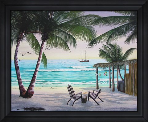Framed Morning Walk Print