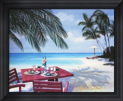 Framed Island Faire Print