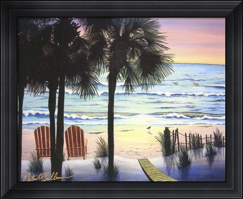 Framed Morning Walk 2 Print