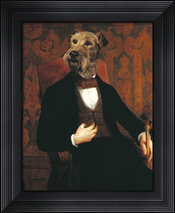 Framed Monsieur Print