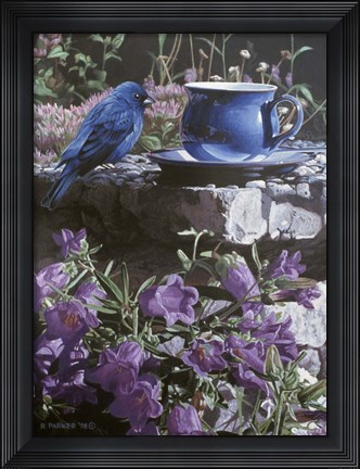 Framed Stone Ledge Print