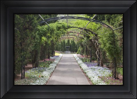 Framed Archway &amp; Path, Nasville, Tennessee 10 Print