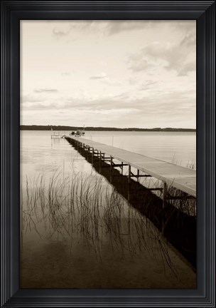 Framed On the Lake 1 Print