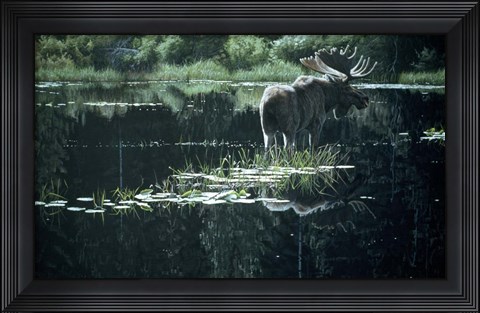 Framed Summer Pond Print
