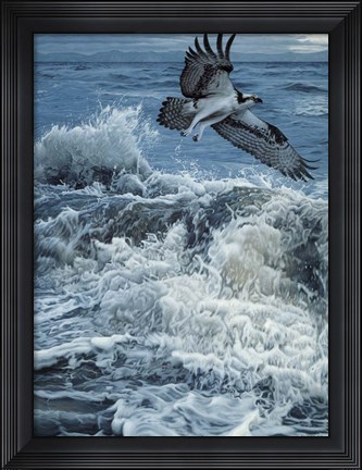 Framed Above The Breakers Print