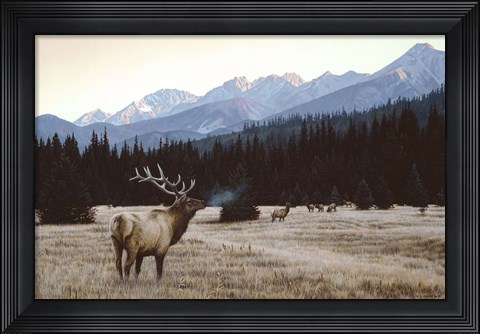 Framed Autumn Meadow Print
