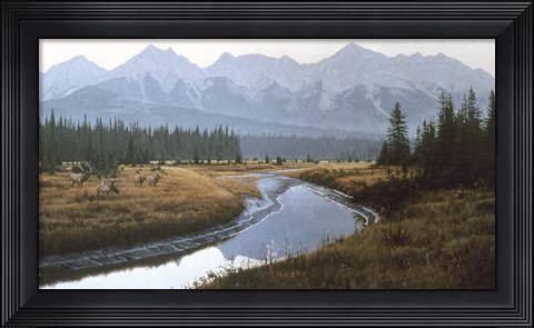 Framed Kootenay Dawn Print