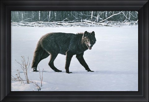 Framed Winter Morning Print