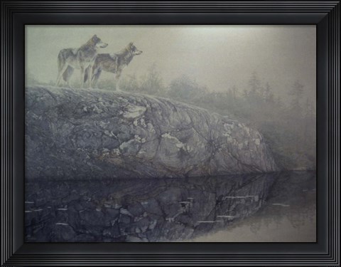 Framed Northern Pond Print