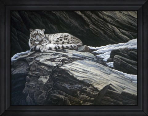 Framed Mountain Monarch Print
