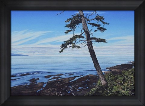 Framed Pacific Shore Print