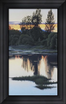 Framed Sundown Print