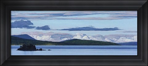 Framed Swartz Bay Evening Print