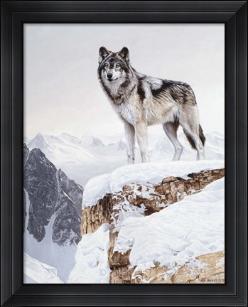 Framed Snow Bound Print