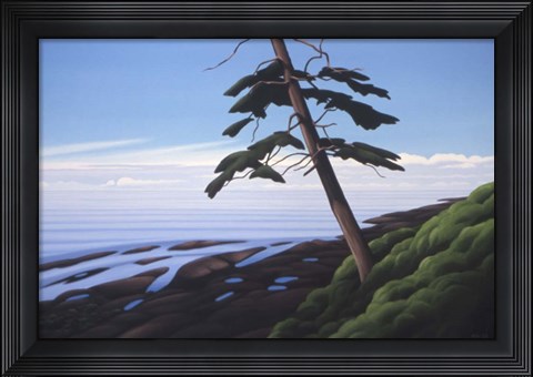 Framed Western Shore Print