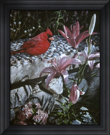 Framed Garden Wall Print