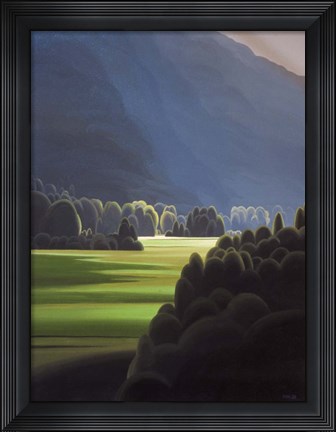 Framed St. Mart&#39;s Valley Print